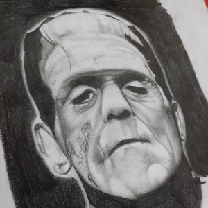 Frankenstein sketch done by Kristian.  Golden Iron Tattoo Studio is located on 363 Spadina Ave Toronto ON, M5T 2G3. For inquires on booking an appointment please contact (416)-903-1624 during opening hours 11:00AM-8:00PM