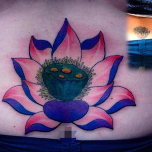 Lotus Cover Up Tattoo. For any inquires check us out at http://goldenirontattoostudio.com/ or to book an appointment contact (416)-903-1624 during opening hours 11:00AM-8:00PM